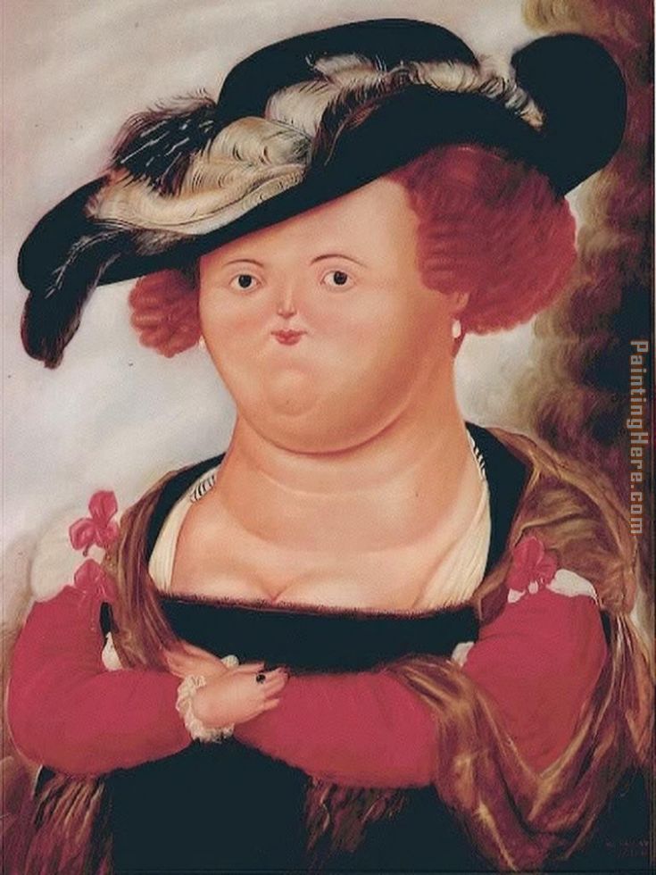 Fernando Botero Mrs. Rubens